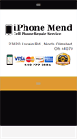 Mobile Screenshot of iphone-mend.com